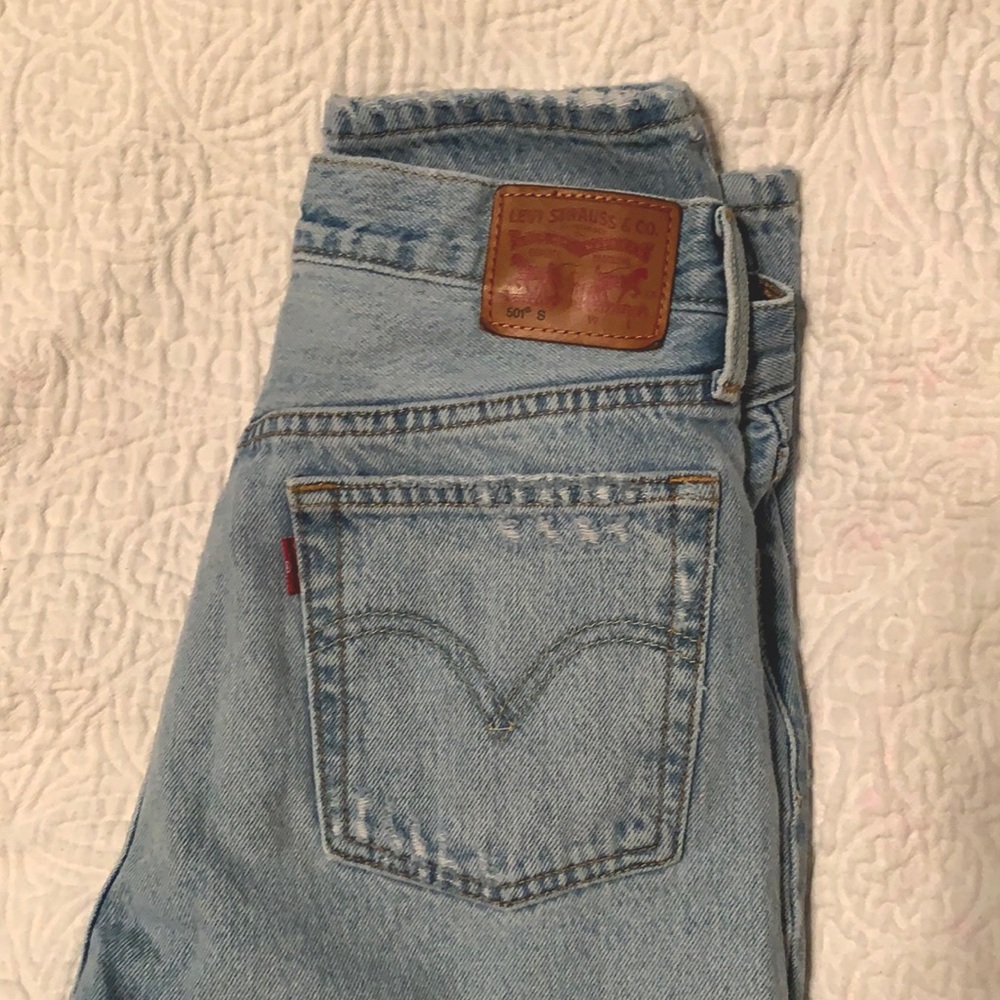 Levi's 501s Skinny jean (button fly)